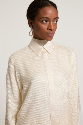 Viscose fil coupé shirt 3 / 4