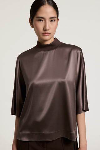 Blouse en satin de soie 2 / 3