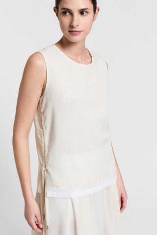 Pure cotton voile top