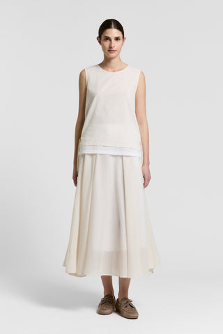Pure cotton voile top