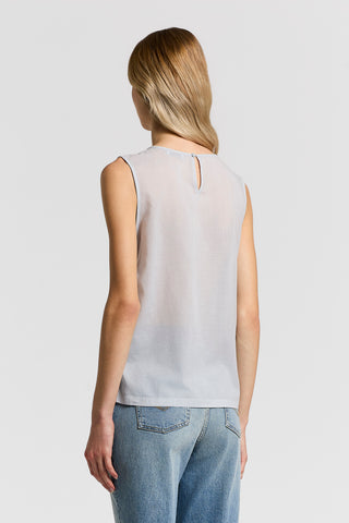 Pure cotton voile top
