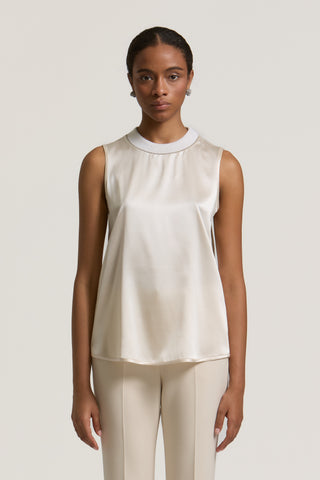 Top en satin de soie 1 / 3