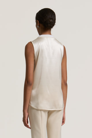 Top en satin de soie 3 / 3