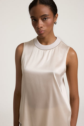 Top en satin de soie 2 / 3