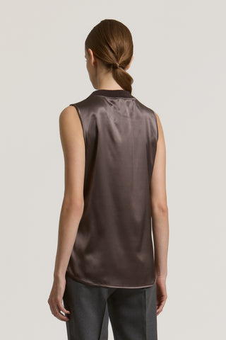 Top en satin de soie 3 / 3