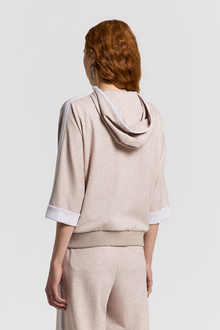 Double cotton sweatshirt