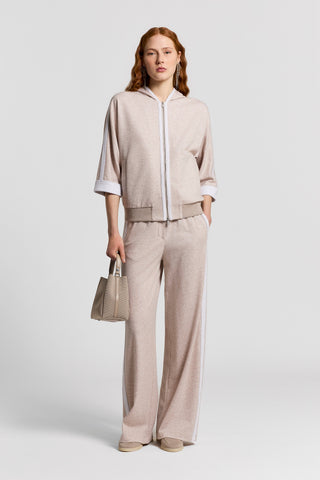 Double cotton sweatshirt