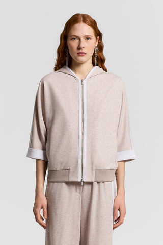 Double cotton sweatshirt