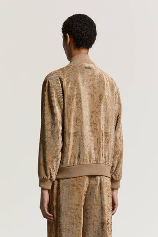 Jacke aus Viskosecordsamt