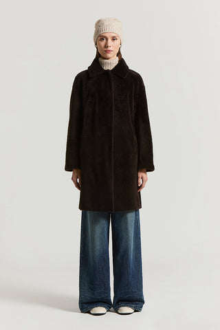 Genuine Lacaune shearling jacket