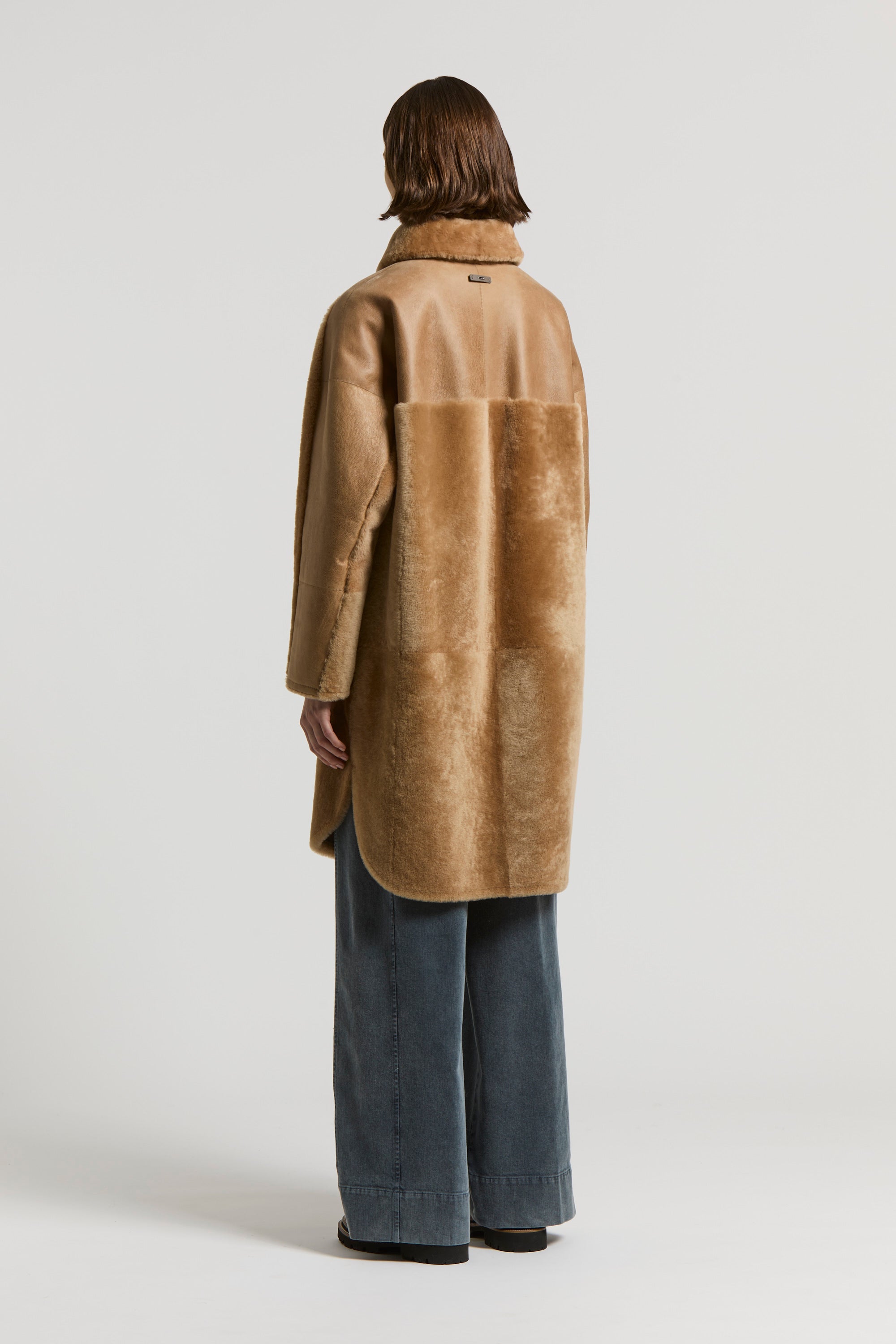 ★新品★セシリーバンセンARLO JACKET シモーネロシャ　フェティコ Genuine Merinillo shearling jacket | Peserico