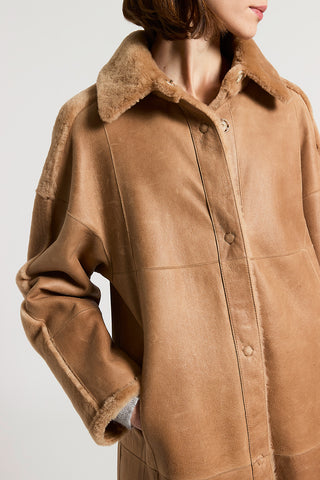 Genuine Merinillo shearling jacket