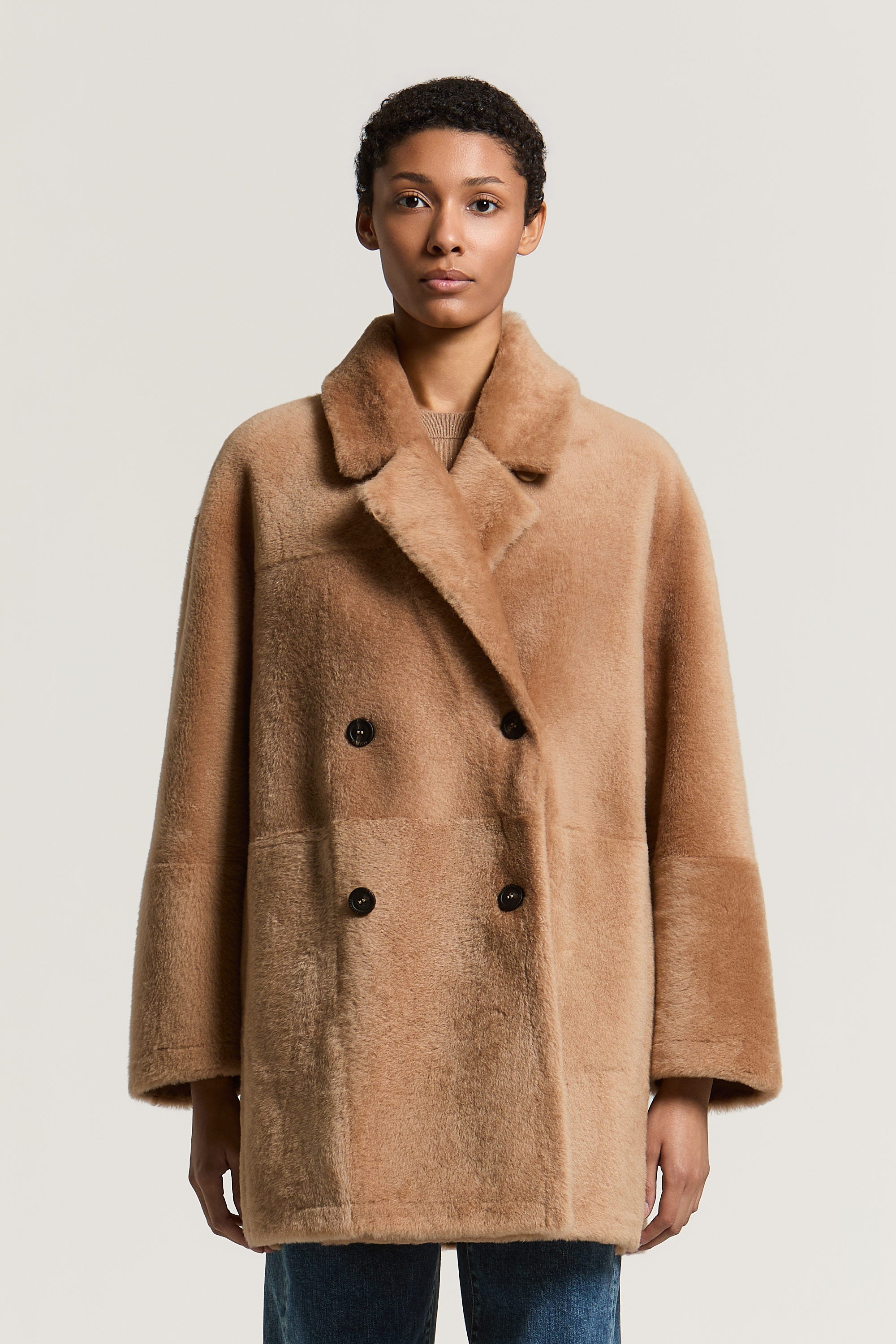Peserico ウール&カシミヤコート Women's Outerwear - New Arrivals | Peserico