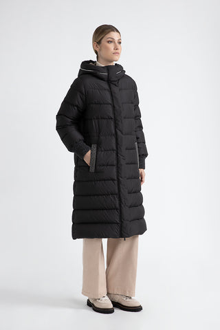 WR peachskin microfibre down jacket  