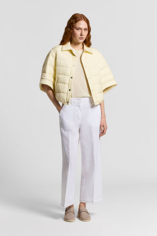 Linen canvas trousers