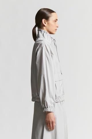 Technical cotton jacket