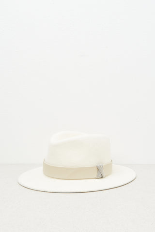 Wool felt fedora  