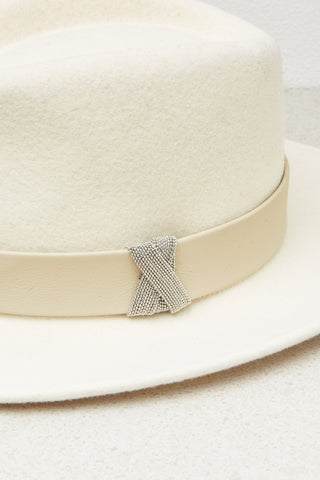 Wool felt fedora  