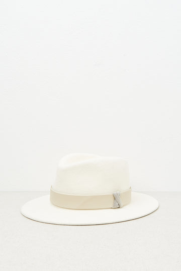 Wool felt fedora  