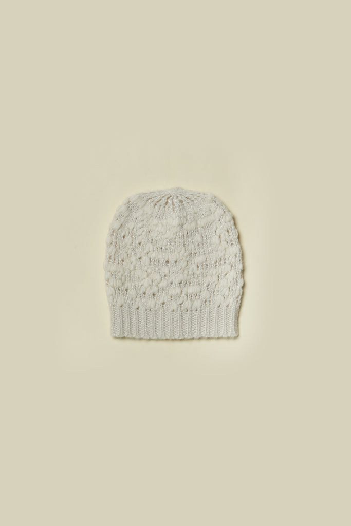 Wool, alpaca and lurex beanie  