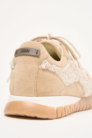 Suede sneakers