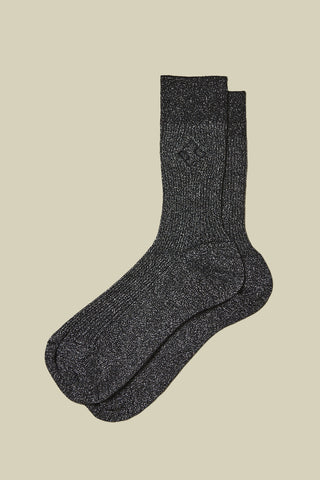 Cotton and Lurex socks