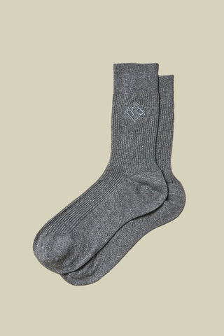 Cotton and Lurex socks