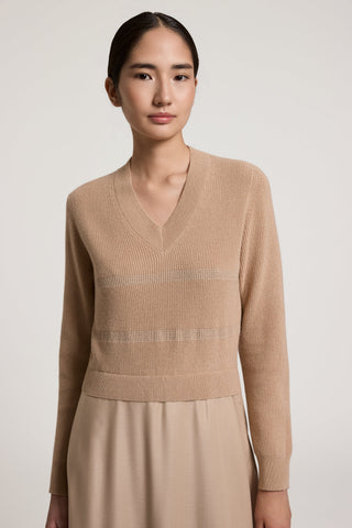 Robe en laine, soie et cachemire 3 / 4