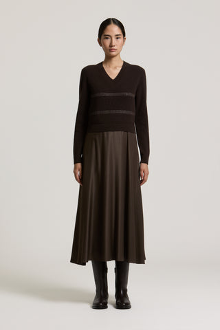 Robe en laine, soie et cachemire 2 / 4