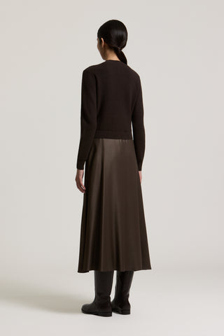 Robe en laine, soie et cachemire 4 / 4