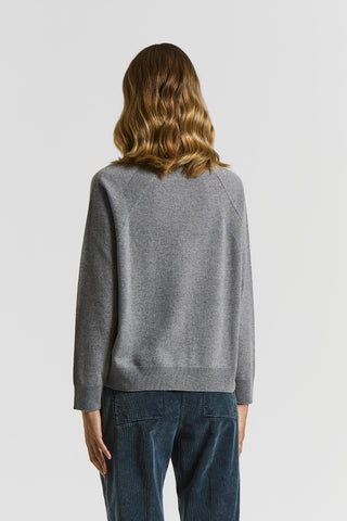 Cashmere, silk and wool jumper