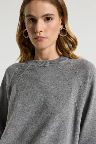 Cashmere, silk and wool jumper