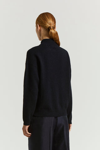 Lurex, cashmere, silk and wool sweater