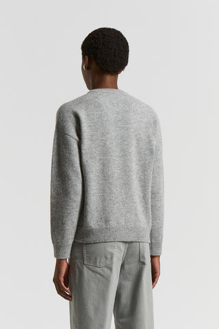 Lurex, cashmere, silk and wool jumper