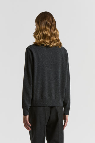 Cashmere, silk and wool cardigan