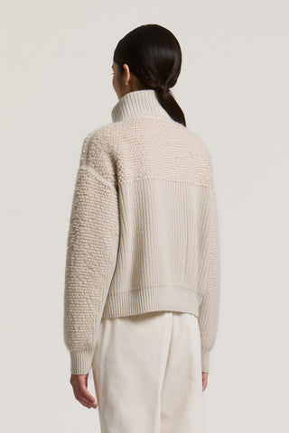 Pull en fil de baby alpaga et laine mérinos 4 / 5