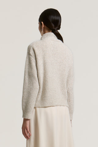 Cardigan aus einer Mischung aus Alpaka, Wolle und Seide 5 / 5