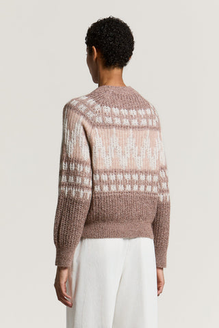 Wool, alpaca and cotton sweater