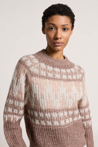 Wool, alpaca and cotton sweater