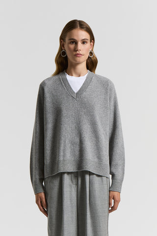 Cashmere, silk and wool jumper