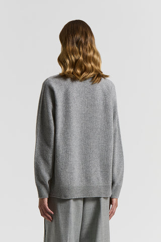 Cashmere, silk and wool jumper