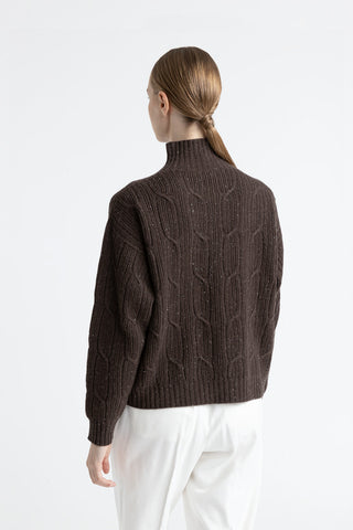 Wool, silk, cashmere sweater  