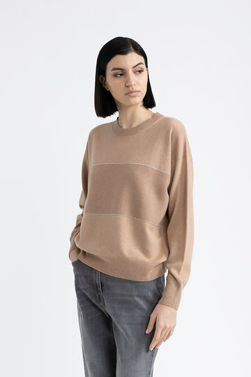 Wool, silk, cashmere sweater  