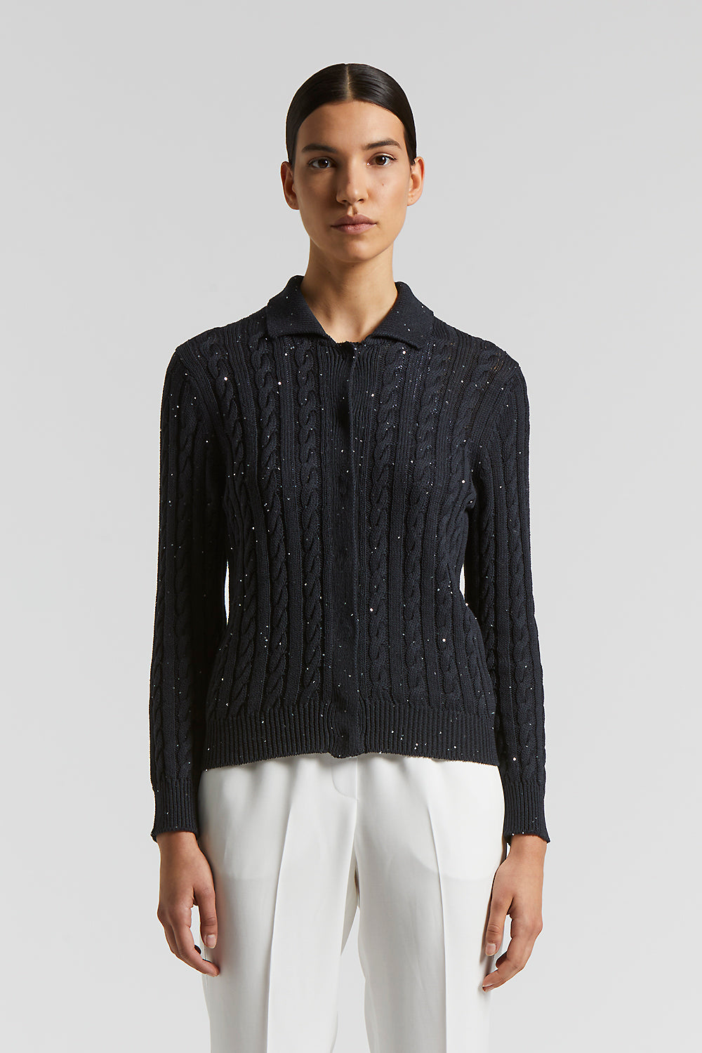 Felpa Donna PIECES Pcrianna LS Con Ricami - Maglia Tuta Morbida E Casual - Marca Danese - 2