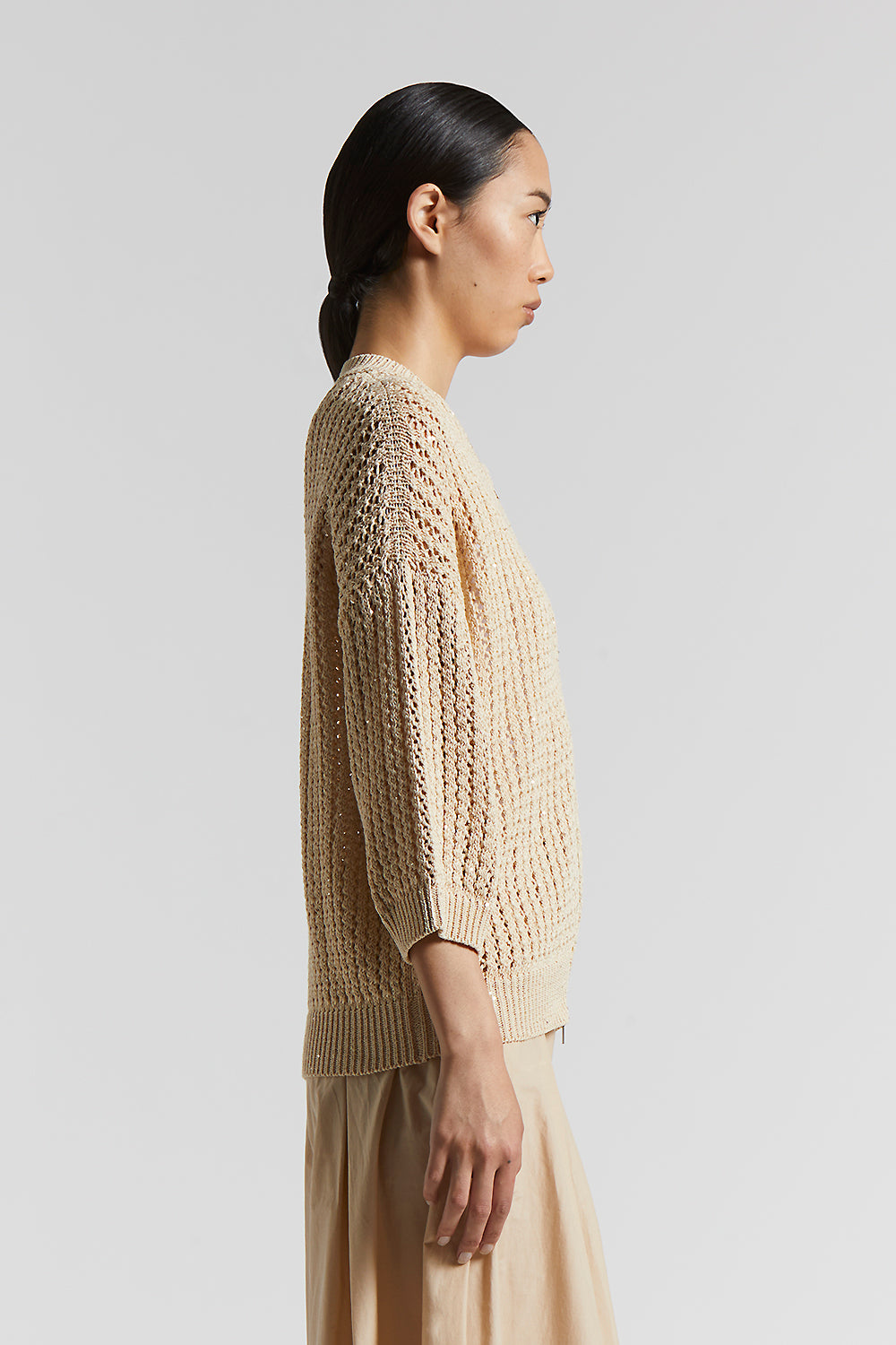 Striped cotton muslin shirt | Peserico