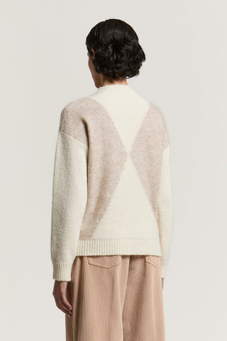 Jersey de hilo de alpaca, lana y algodón