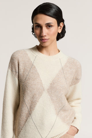 Jersey de hilo de alpaca, lana y algodón