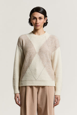 Jersey de hilo de alpaca, lana y algodón