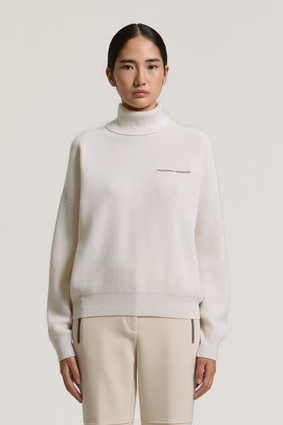 Pull en laine, soie et cachemire 1 / 3