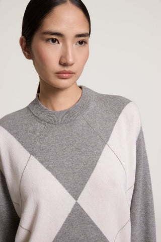 Pull en laine, soie et cachemire 2 / 3